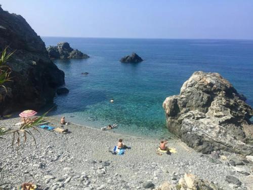 The Cinque Terre nest, with terrace and view