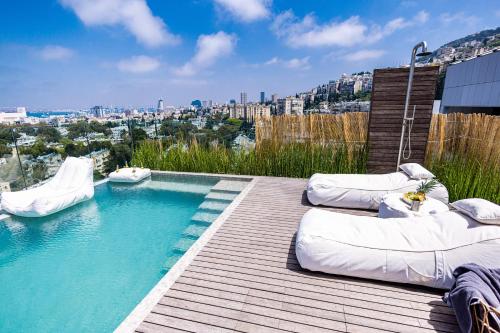 SERENE - Infinity Cview pool - 4 bedrooms Luxury Penthouse, Haifa (foto 6)
