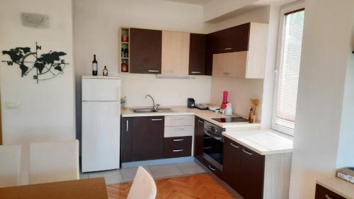 مطبخ, Villa Marta Green in راشا