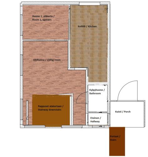Big Duplex, 15min to Turku or Naantali, Turku (zdjęcie 2)