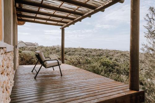 Kilátás, Ocean View Cottage, Springerbaai in Boggomsbaai