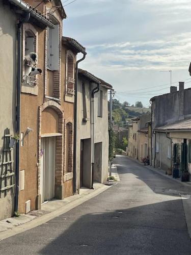 Rue Basse - village house overlooking the Pyrenees