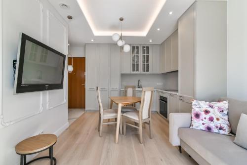 Konyha, LTC - Apartments Kępa Redłowska (LTC - Apartments Kepa Redlowska) in Redlowo