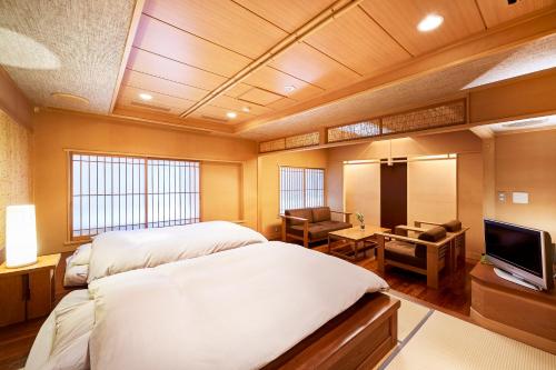 Shima-Onsen Toshimaya和洋室　デラックススイート　露天風呂付