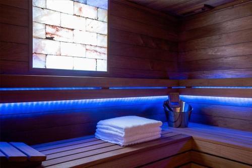 Sauna, BIESZCZADZKI RAJ Komfortowe domy nad Jeziorem Solinskim - Sauna, basen wakacyjny in Olchowiec