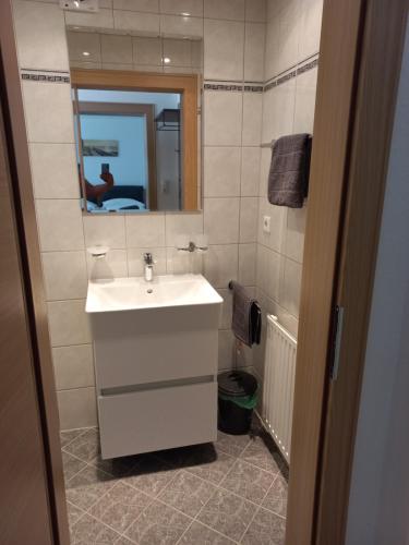 Bathroom, Gastehaus Friedl in Imst