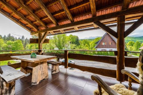 景觀, 普裡特維采小屋民宿 (B&B Plitvica Lodge) in 普里特維察瑟洛