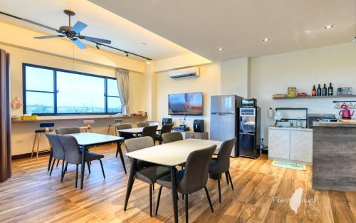 Shared lounge/TV area, 漫活時光民宿 Leisure Living in Baisha Township