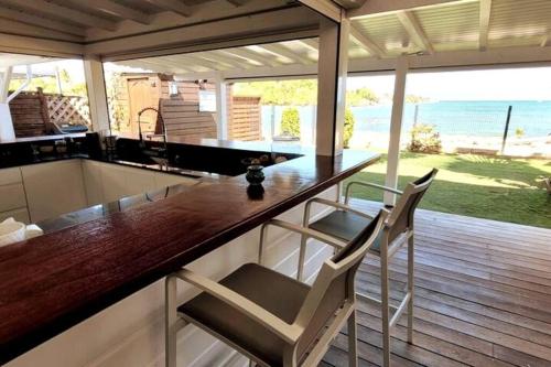 Kitchen, Maison bord de mer in Baimbridge