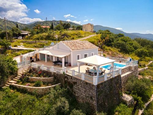 Villa Orizontas Corfu, private villa with breathtaking views