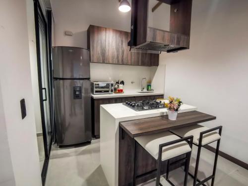 Kitchen, Casa Garcia Rent Home in Guatape