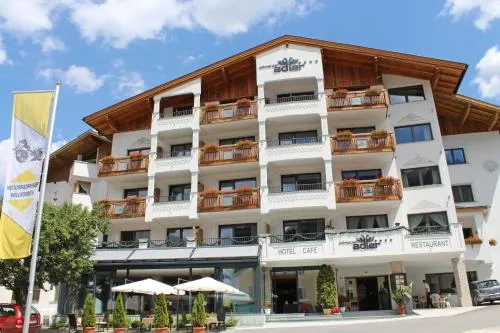 Hotel Schwarzer Adler in Nauders, Österreich
