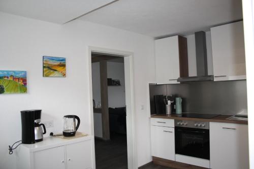 köök, Ferienwohnung zur Trübenbach (Ferienwohnung zur Trubenbach) in Kirn