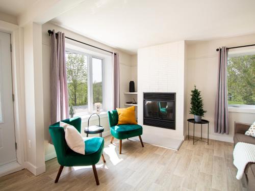 Accessible Trails with Private Hot tub and Firepit, Saint-Raymond (zdjęcie 8)