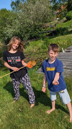 "Balmgarten" im Naturpark Usedom, Bio Solarhaus mit großem Garten