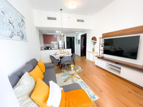 Charming 1BR Apart With Stunning Sea&Marina Views, Dubaj (zdjęcie 4)