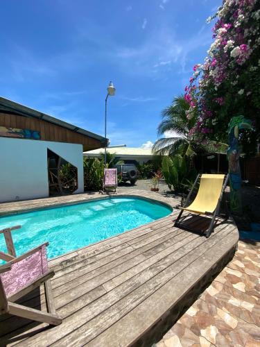 View, Cabinas Cahuita in Cahuita