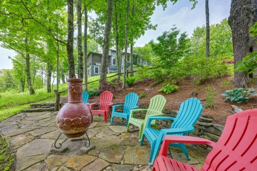 Cullowhee Craftsman Home with Mtn Views on 22 Acres in Cullowhee, USA