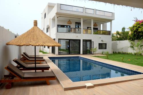 Vista exterior, Villa Keur Méry, Luxe, Piscine Privée & Personnel à Ngaparou (Villa Keur Mery, Luxe, Piscine Privee & Personnel a Ngaparou) in Ngaparou