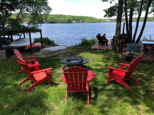 Lakefront Cabin Pvt Beach and Dock - Sunset Marina