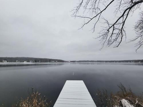 Lakefront Cabin Pvt Beach and Dock - Sunset Marina