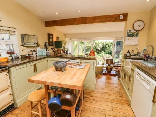 Hotellet från utsidan, The Limes in Brading