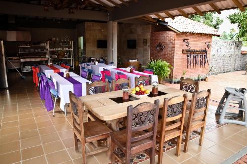 مطعم, Hotel Boutique Villas de San Sebastián (Hotel Boutique Villas de San Sebastian) in Villavicencio