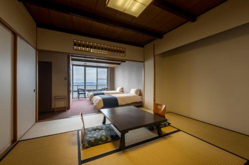 Japanese-Style Room with Tatami area and Ocean View