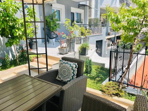 Balcony/terrace, eliTe deluxe 1 in Kavala