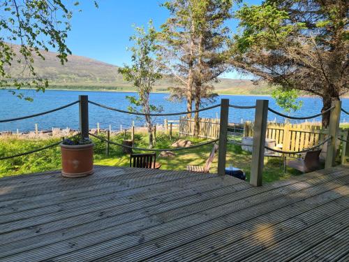 The bay ,luxury shepherds hut,