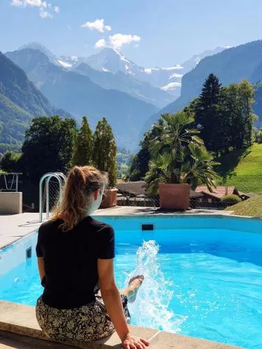 Hotel Berghof Amaranth in Wilderswil, Schweiz