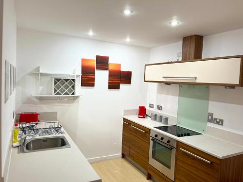 Well connected Birmingham City centre apartment with secure parking, Birmingham (fotografie 6)