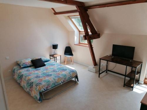 B&B Avranches - Studio avec vue sur la Baie - Bed and Breakfast Avranches