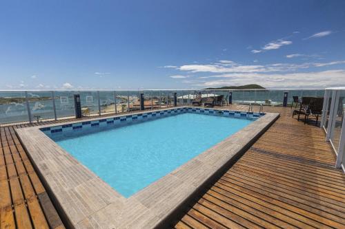 Peldbaseins, Hotel Bandeirantes da Barra in Balneário Barra do Sul