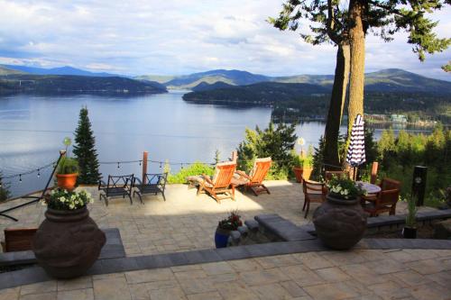 LAKE SONG OVERLOOKING LAKE COEUR D ALENE