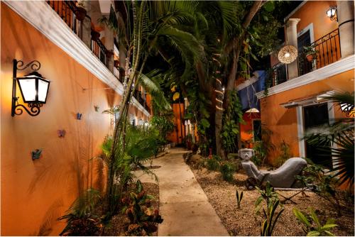 สวน, Hotel Casa de las Flores in พลาย่า เดล ตาร์เมน