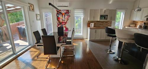 Konyha, Boreal Heaven Hot Tub in Ste Brigitte De Laval (QC)