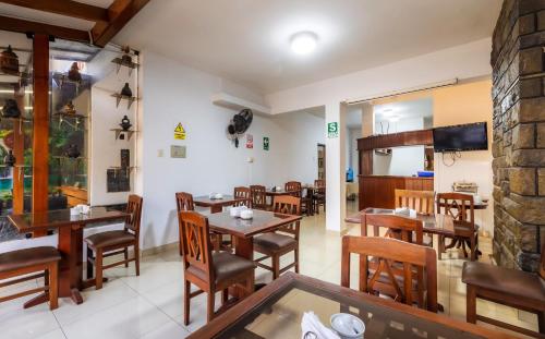 مطعم, Hotel Portada Del Sol in Trujillo City Center