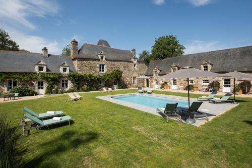 MANOIR DU VAU D ARZ gîtes et chambres d hôtes avec piscine - Chambre d'hôtes - Malansac