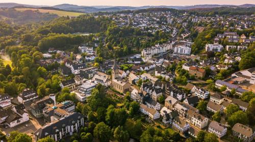 外部景觀, Ferienwohnung Wiehl Sonnenterrasse in 威爾