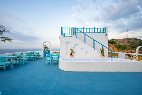 Balcony/terrace, Happiness Hotel near Ky Co beach