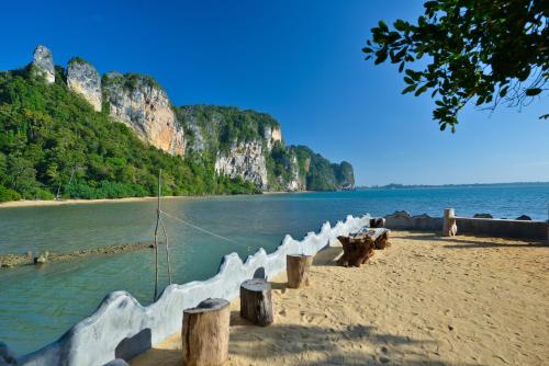 plage, Railay Great View Resort in Krabi