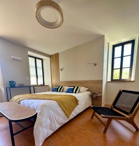 1 double bed