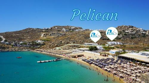 1Path Pelican Mykonos Super Paradise Beach House