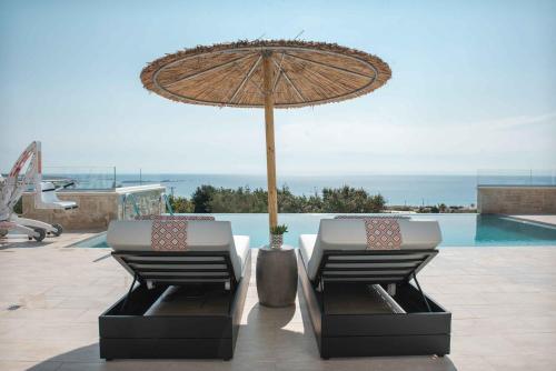 Actea Seaview Villas I Free heated pool & 800m sea