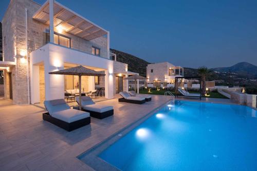 Actea Seaview Villas I Free heated pool & 800m sea