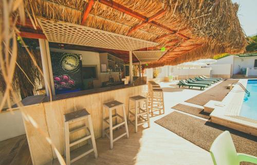 Hotel PINE BAY CLUB & Cakistes Breakfast Restaurant next to popular Kervansaray beach