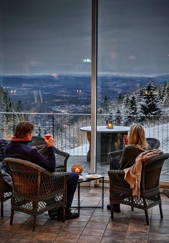 Étterem, Kleivstua Hotel in Sundvollen