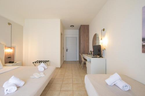 Habitación triple, vistas al jardín, 3 camas