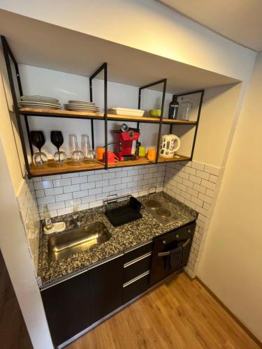 Studio GreenHaus - Pileta - Gym - Sauna in Villa Urquiza